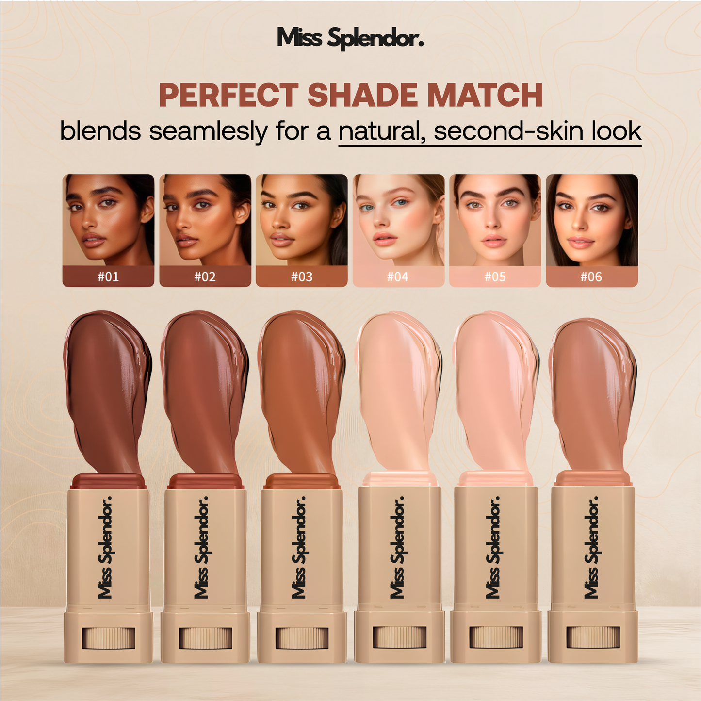 Miss Splendor Serum Boosted Skin Tint Balm